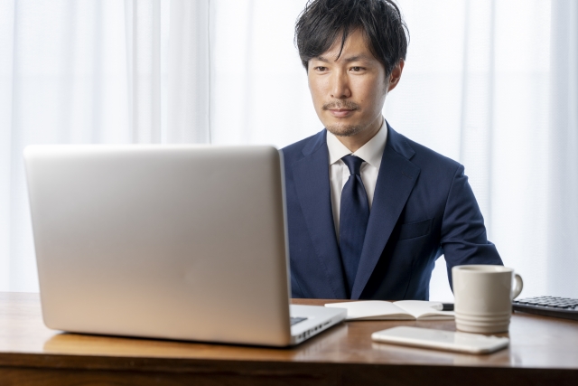 リラックスしてオンライン営業に臨む一人社長